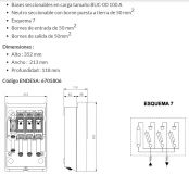 CAJA G.P.BUC 100 A ESQ.7 T/00