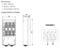 CAJA G.P.BUC 250 A ESQ.7 T/1